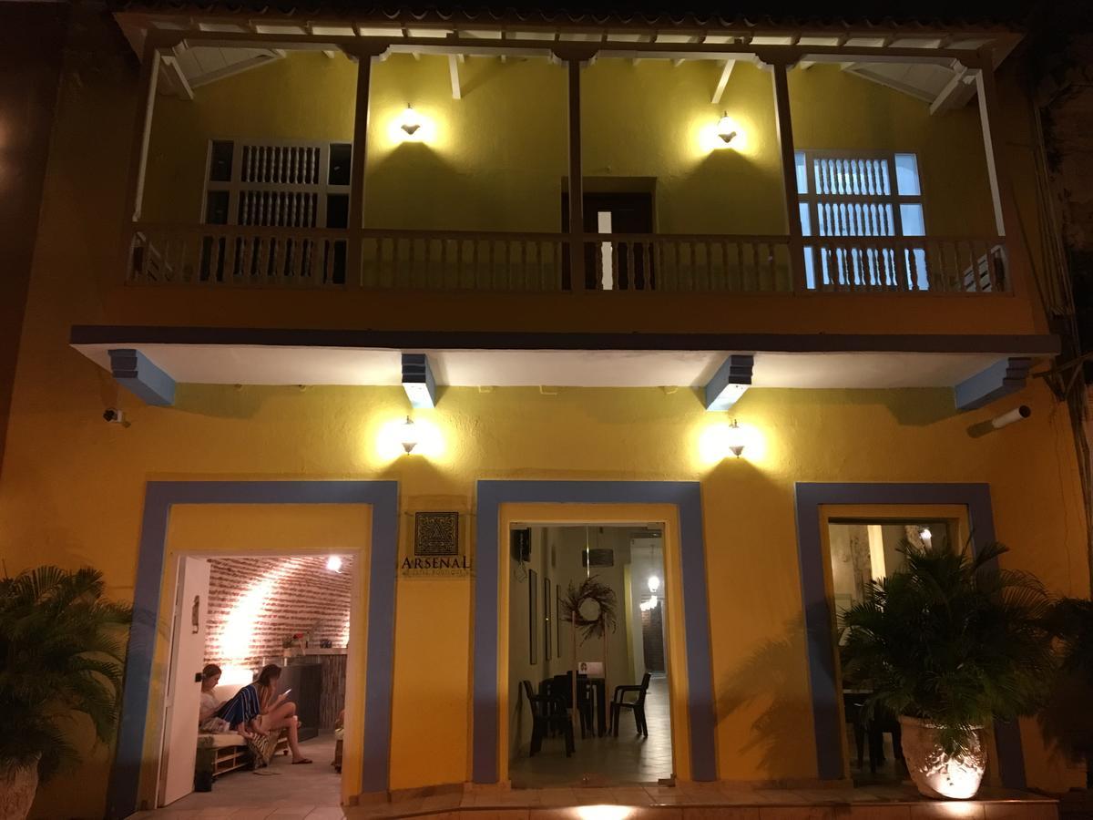 El Arsenal Hostel Boutique Cartagena Εξωτερικό φωτογραφία