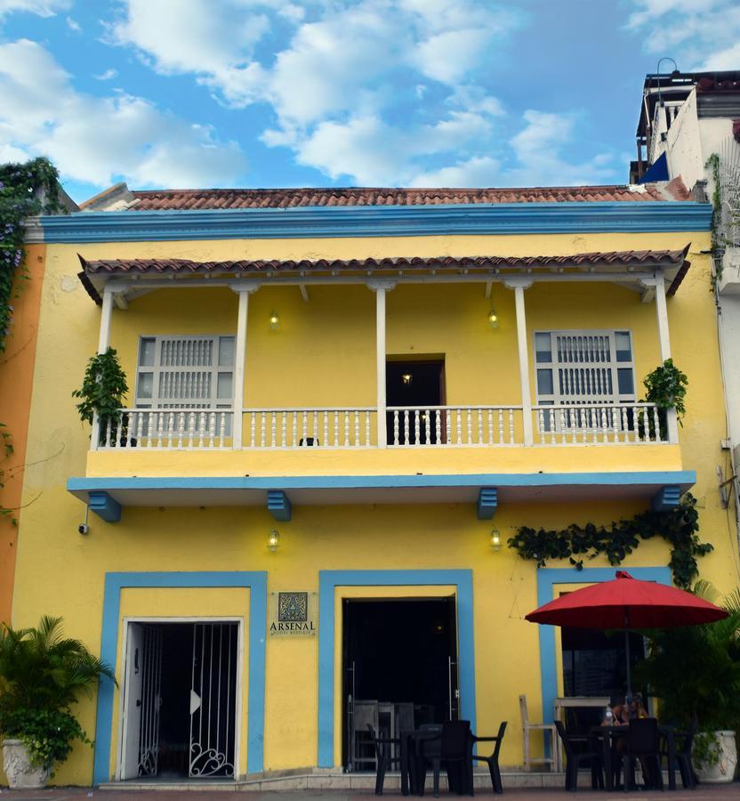 El Arsenal Hostel Boutique Cartagena Εξωτερικό φωτογραφία